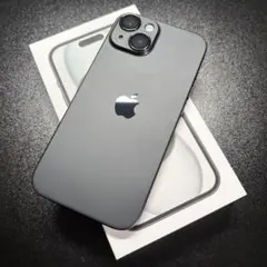 iPhone 15 美品 128gb ブラック 90% ガラスフィルム付属