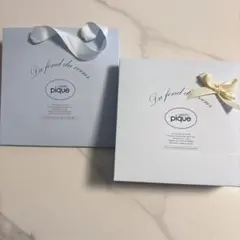 gelatopiqué ギフトボックス 中サイズ .紙袋のセット