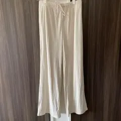 GU ストライプ イージーパンツ Mサイズ