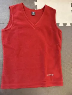 モンベル　フリースベスト　クリマプラス　M
