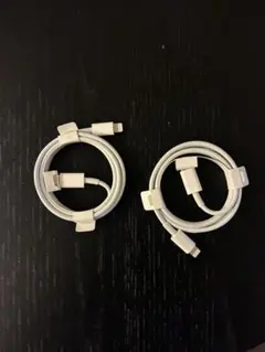 Apple Lightning USBケーブル 2本セット　純正