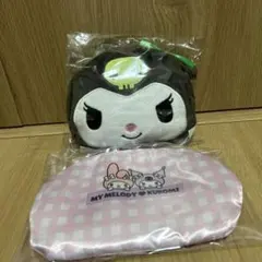 モスバーガー福袋 クロミ フェイスポーチ付きエコバッグ サテンポーチのサムネイル