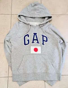 は*ふ様 激レア 00s oldgap 日本国旗 ロゴドン 短丈 パーカー シテ