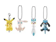 222// ポケモン つまんでつなげてマスコット6／4種