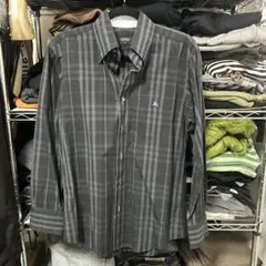 BURBERRY BLACK LABEL チェック柄シャツ サイズ2