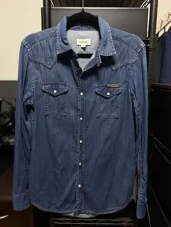 ⭐️美品 DIESEL ディーゼル デニムシャツ ダークブルー Sサイズ