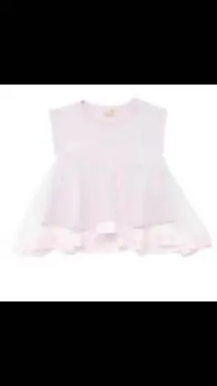 プティマイン チュールビスチェ ドッキングTシャツ パープル 新品 完売品