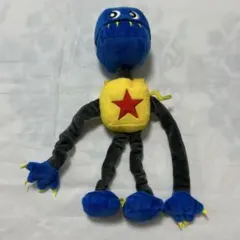 キャラクター型ぬいぐるみ 青・黒・黄色