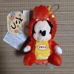 新品 Disney ミッキー ぬいば たつ 辰 干支ぬいぐるみ 2024