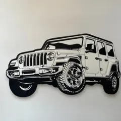 Jeep Wrangler メタルサイン