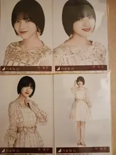 乃木坂46 チャンスは平等 生写真ABCDヨリチュウヒキ4種4枚コンプ 林瑠奈