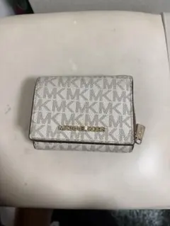 MICHAEL KORS 三つ折り財布 グレー