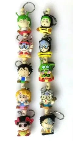 ★Dr.スランプアラレちゃん ミニフィギュア ストラップ 10個セット