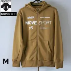 DESCENTE MOVESPORT パーカー M ベージュ デサント