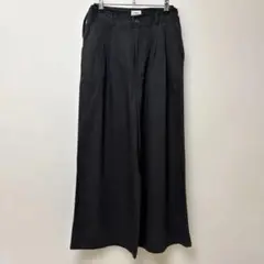 即購入OKコーエンcoen ワイドパンツ グルカパンツブラック黒L