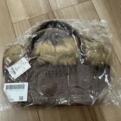 BAYFLOW ファー付きトートバッグ ブラウン 新品未使用