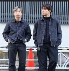 Levi's TYPE I トラッカー ジャケット ブラック Lサイズ