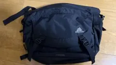 GREGORY ブラックメッセンジャーバッグ