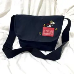 マンハッタンポーテージ× 65周年ピーナッツ　スヌーピー刺繍　ショルダーバッグのサムネイル