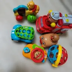 アンパンマンや車 等 おもちゃ 6点セット
