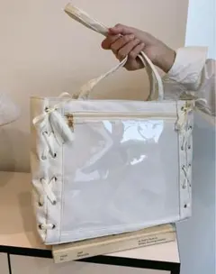 痛バッグ 推し活 バッグ 痛トート 痛ショルダー 痛バ ホワイト 人気