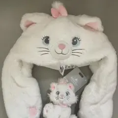 上海ディズニー マリーファンキャップとぬいぐるみセット