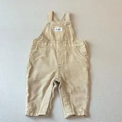 H&M ベビー　オーバーオール　ベージュ　70cm