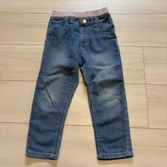 デニムボトムス 100 女の子 ジーンズ