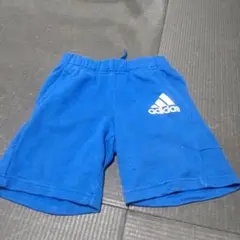 adidas 青 ショートパンツ 140
