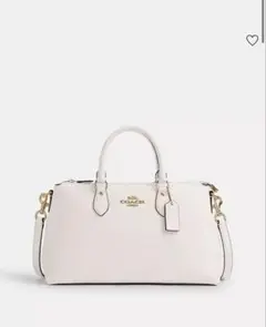 Mia様専用 コーチ　ジョージア サッチェル ショルダーバッグ クリーム色