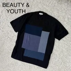 【ビューティーアンドユース】半袖プリントTシャツ　M カットソー　デザイン性