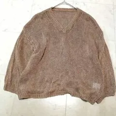 BABYLONE バビロン リネンニット セーター サマーニット Fのサムネイル