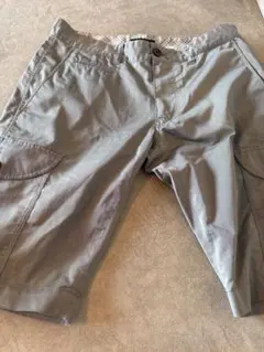 BURBERRY BLACK LABEL グレー カーゴショートパンツ 73