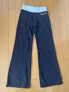 ミカノ ミカランセ ロングパンツ ブラック