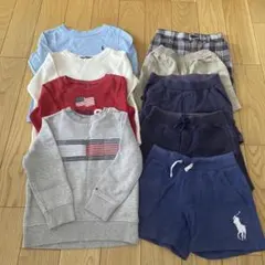 POLO ラルフローレン まとま売り 24m 2T ハーフパンツ　ロンT