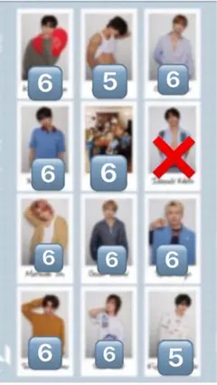 INI タワレコ ステッカー バラ売り