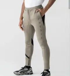 CRONOS スウェットパンツ カーキ