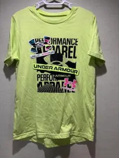 Under Armour Tシャツ YXL ライムグリーン