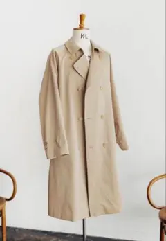 CAHLUMN Cotton Linen Balmacaan coat Ah.h - メルカリ