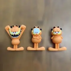 ガーフィールド Garfield フィギュア 3体セット ① まとめ売り - メルカリ