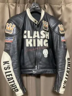 カドヤ レザージャケット　CLASH KING Lのサムネイル