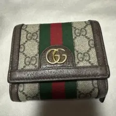 グッチ オフィディア 二つ折り財布 GGマーモント シェリーライン