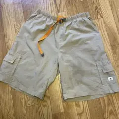 00s ナイキ ACG ナイロン ハーフパンツ ベージュ オレンジ XLサイズ