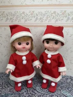 メルちゃんの服（サンタちゃん）