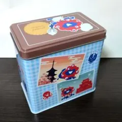 大阪関西万博　ミャクミャク　クッキー缶　空缶