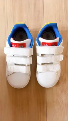 adidas Stan Smith キッズスニーカー 9K LEGO