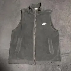 Nike ブラック フリース ベスト S