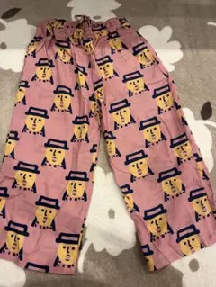 マーキーズ　ホーガン　ソウガラ　総柄　顔プリントの長ズボン 110サイズ