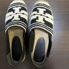 TORY BURCH レザーエスパドリーユ バイカラー サイズ7 - メルカリ