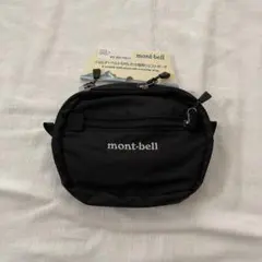 新品　モンベル　ベルトポーチ　ブラック　黒のサムネイル